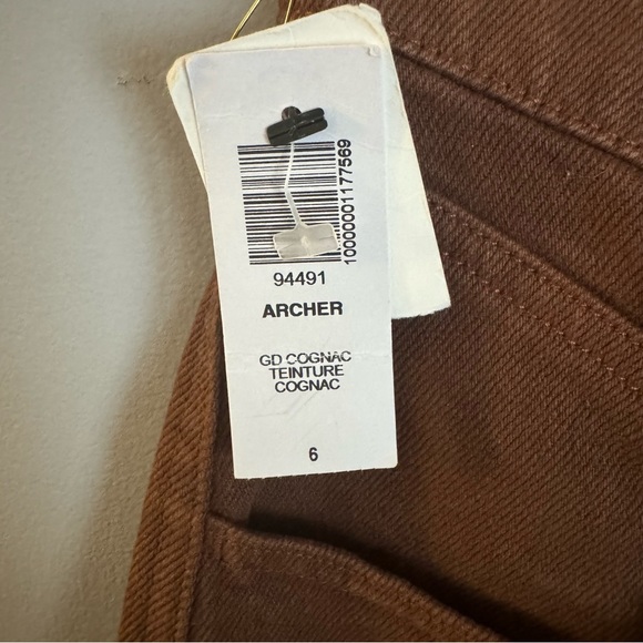 Wilfred Free - Archer Pant in Cognac - Picture 4 of 6